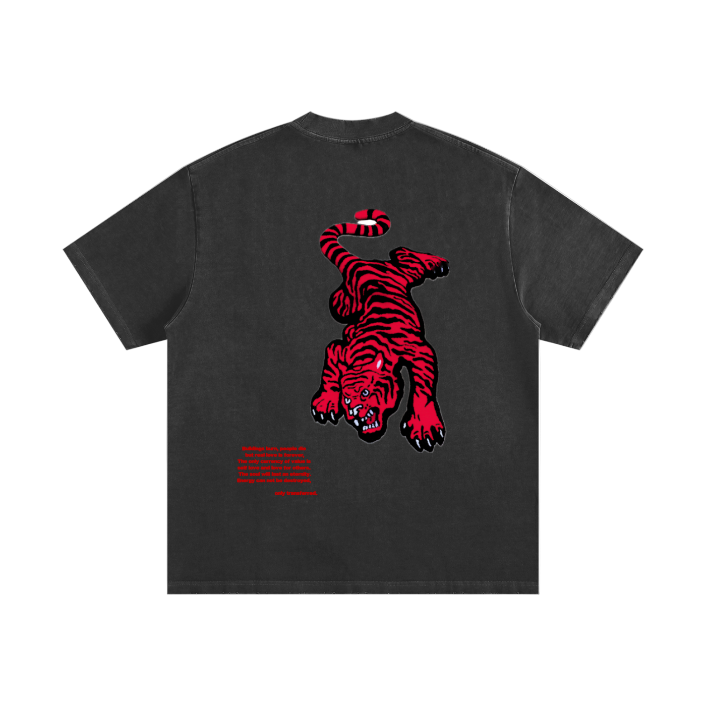 World is Yours tee — back print